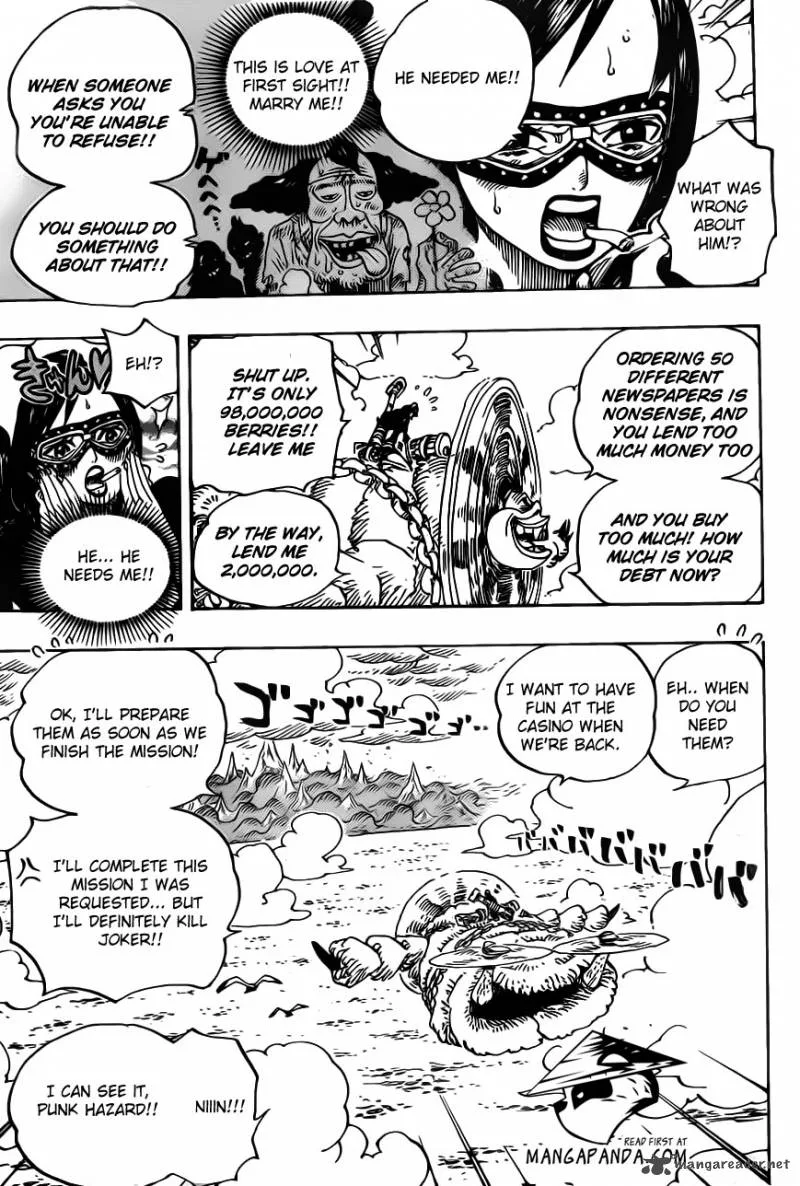One Piece Chapter 692: The killer from Dressrosa – Page 16