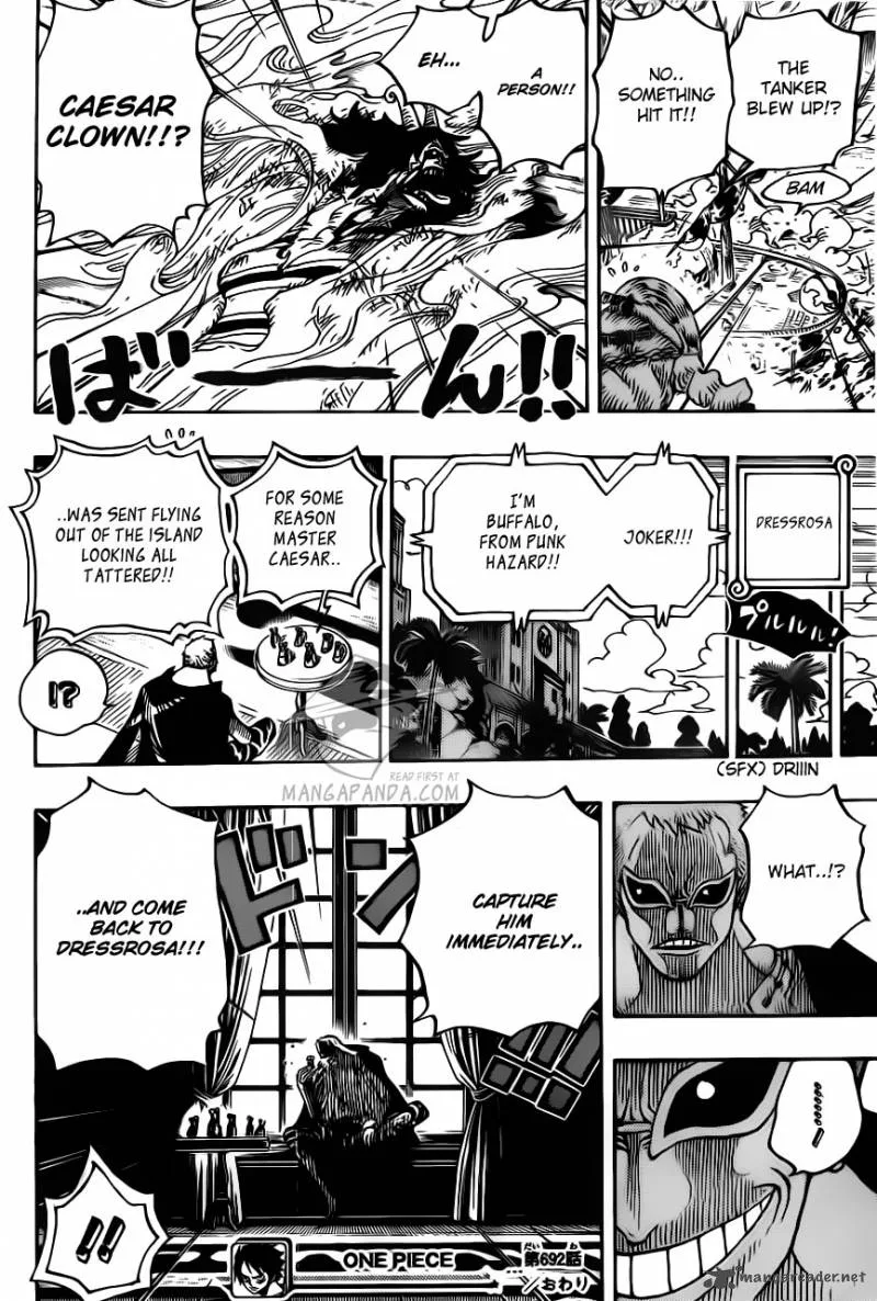 One Piece Chapter 692: The killer from Dressrosa – Page 19