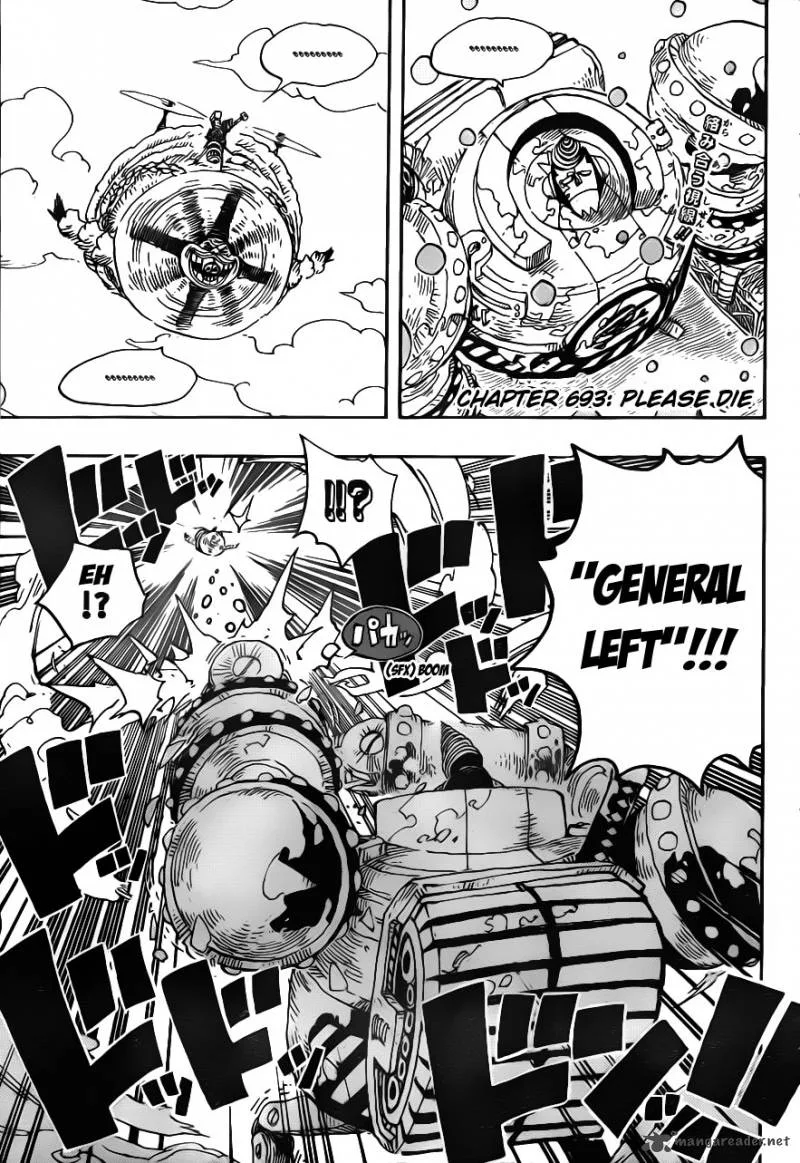 One Piece Chapter 693: Please Die – Page 5