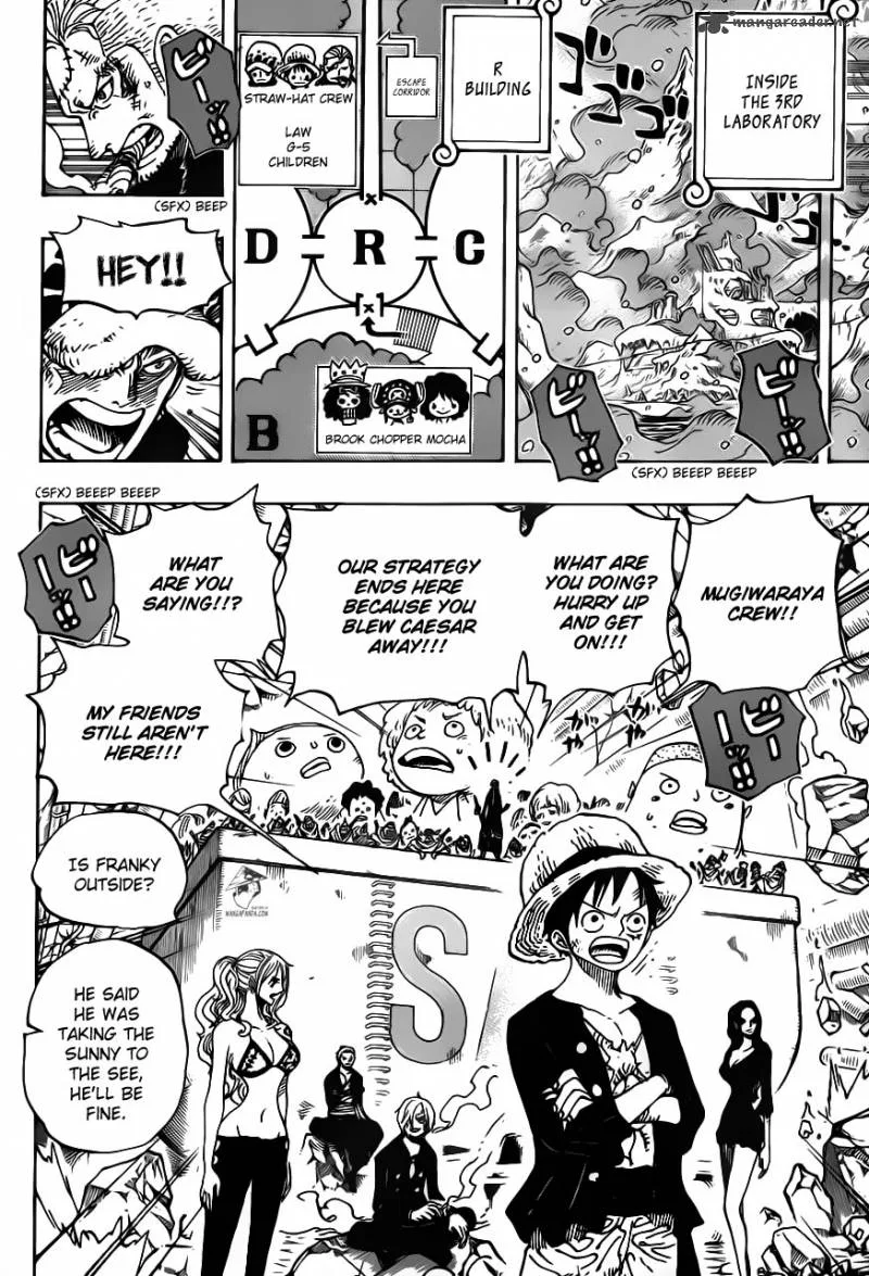 One Piece Chapter 693: Please Die – Page 14
