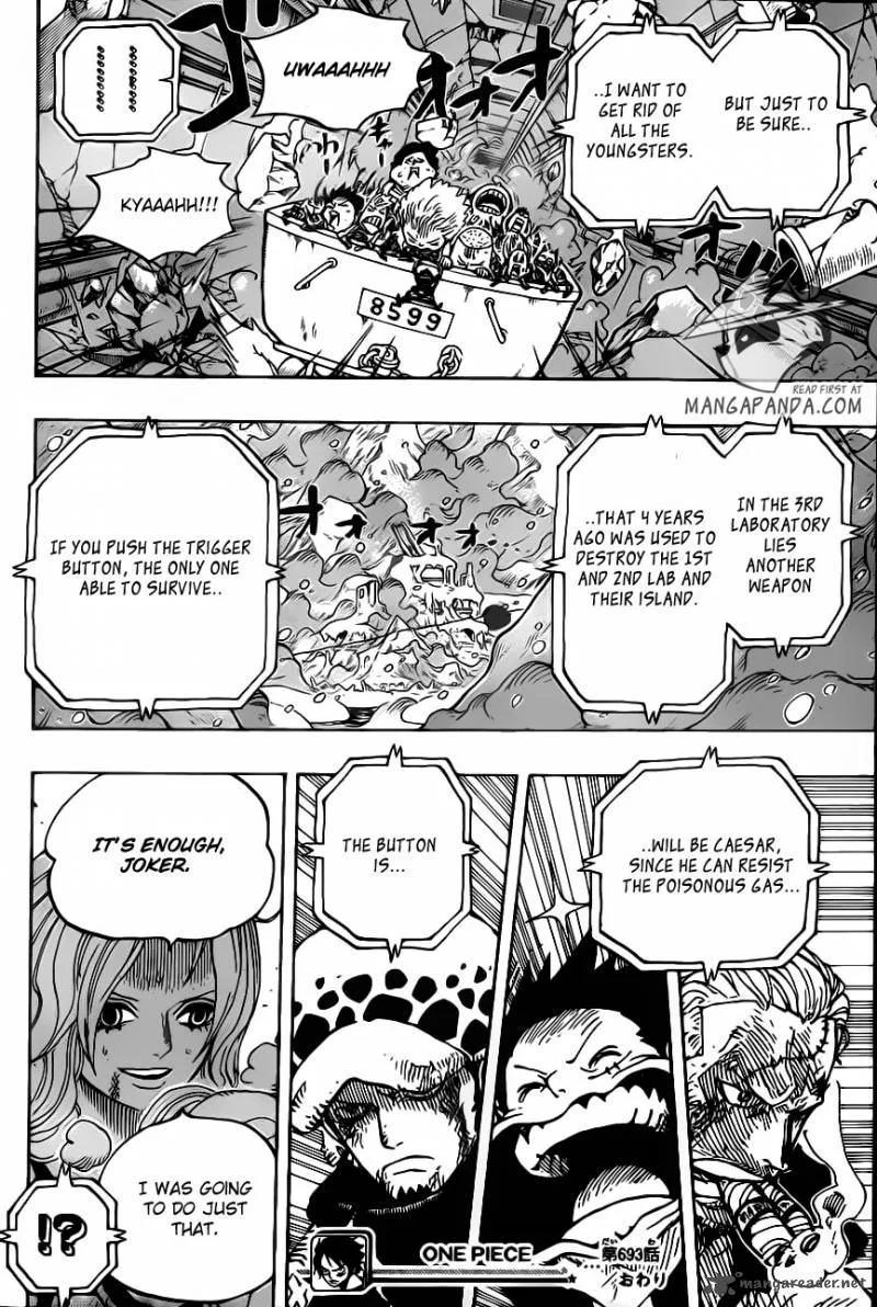 One Piece Chapter 693: Please Die – Page 18