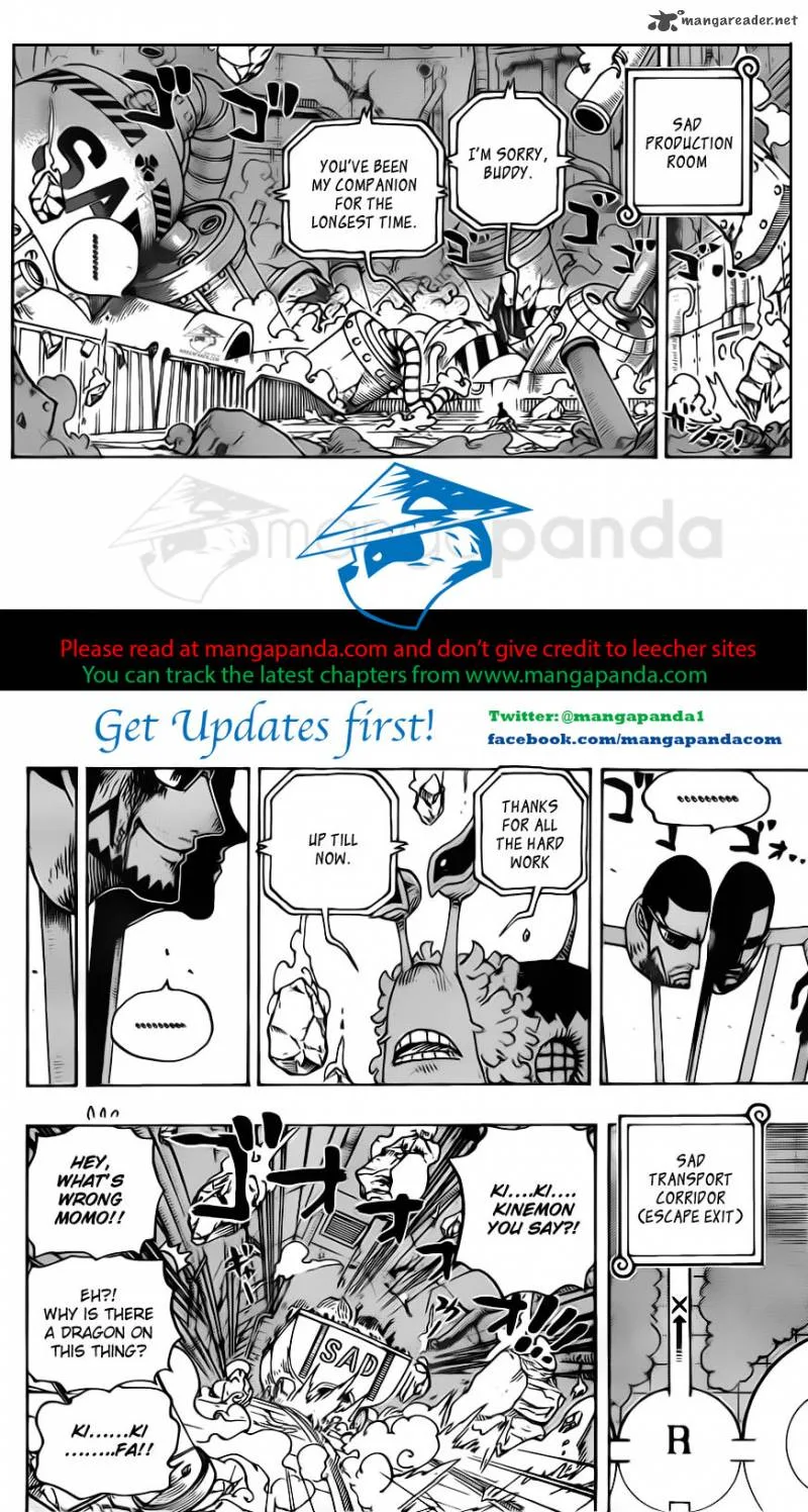 One Piece Chapter 694: A very dangerous man. – Page 8