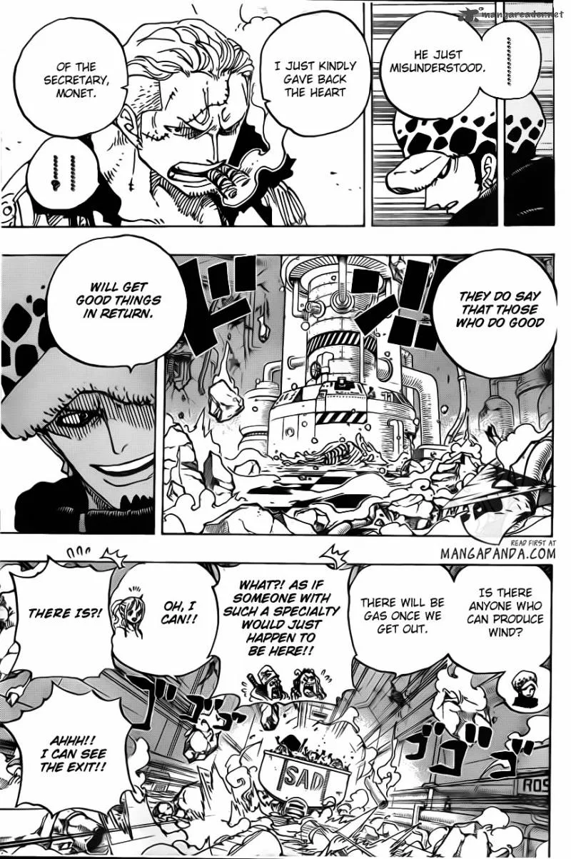 One Piece Chapter 694: A very dangerous man. – Page 17
