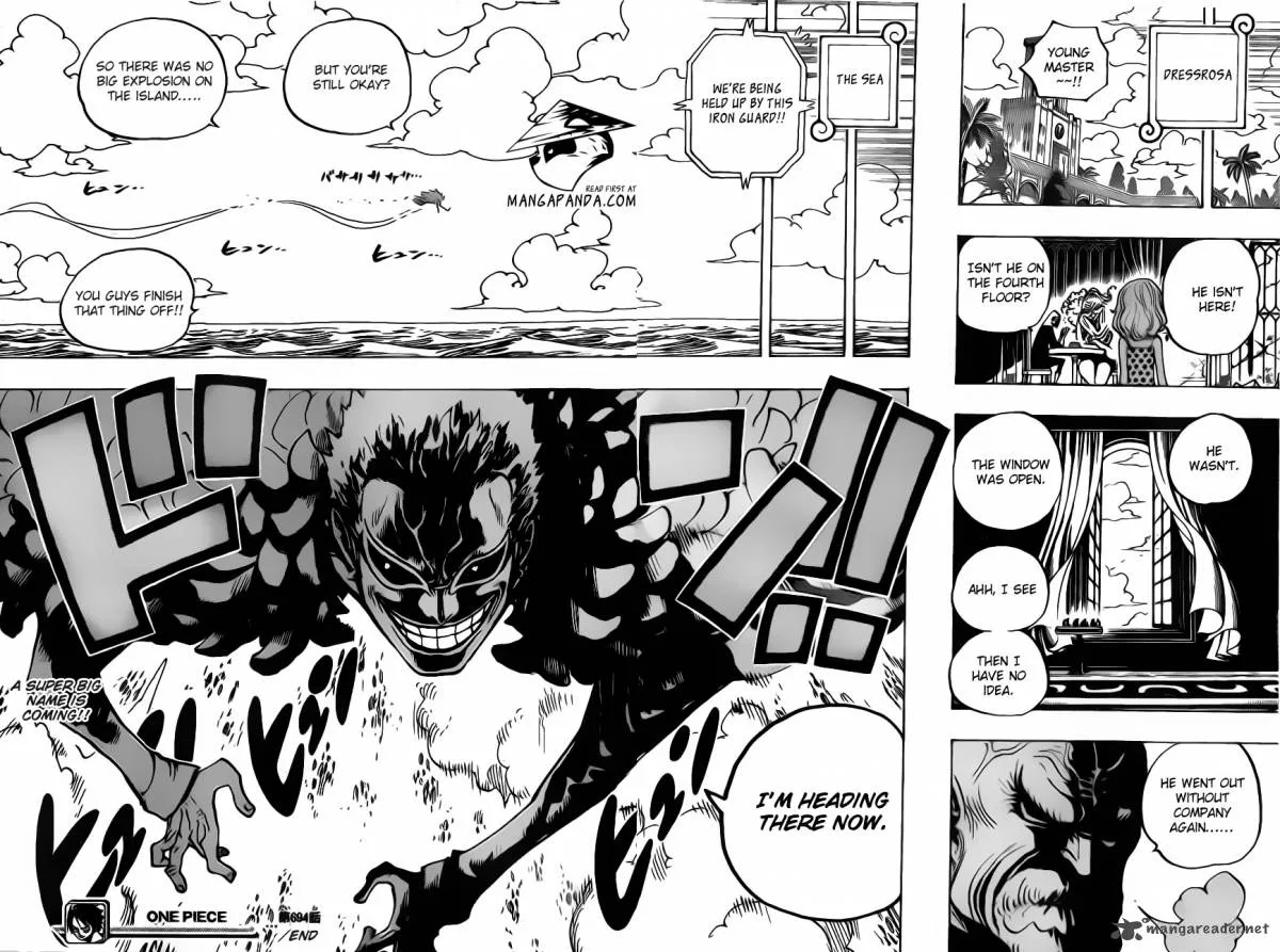One Piece Chapter 694: A very dangerous man. – Page 18