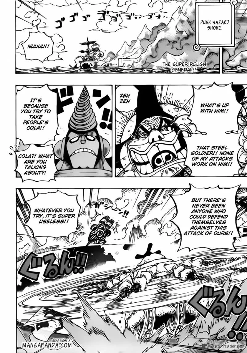One Piece Chapter 695: Leave it to me!! – Page 4