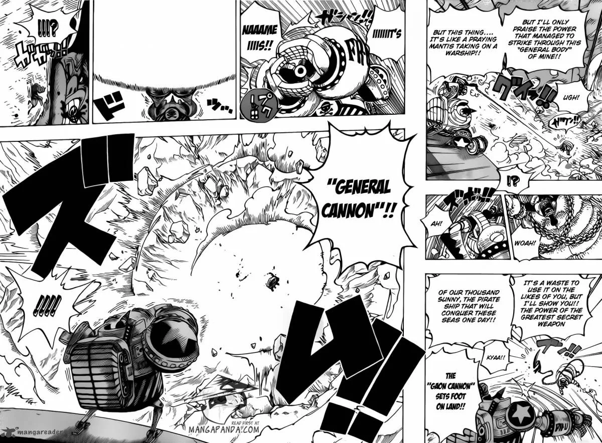 One Piece Chapter 695: Leave it to me!! – Page 6