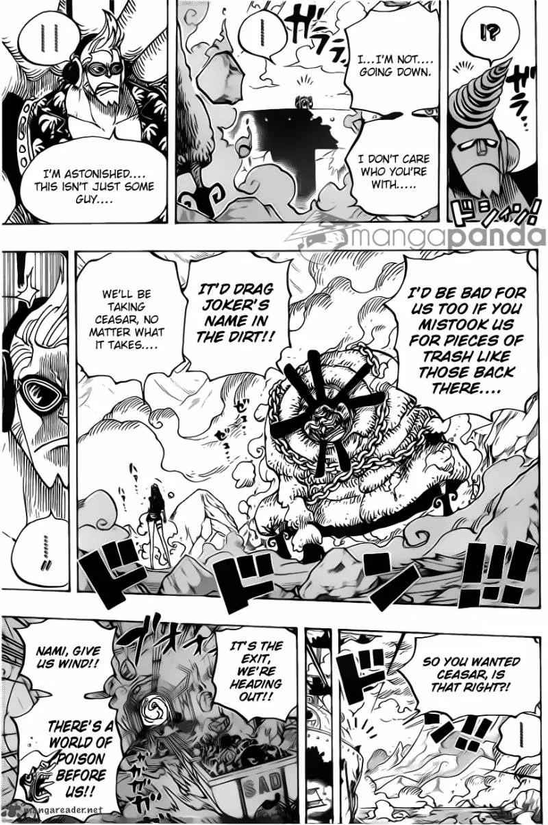 One Piece Chapter 695: Leave it to me!! – Page 8