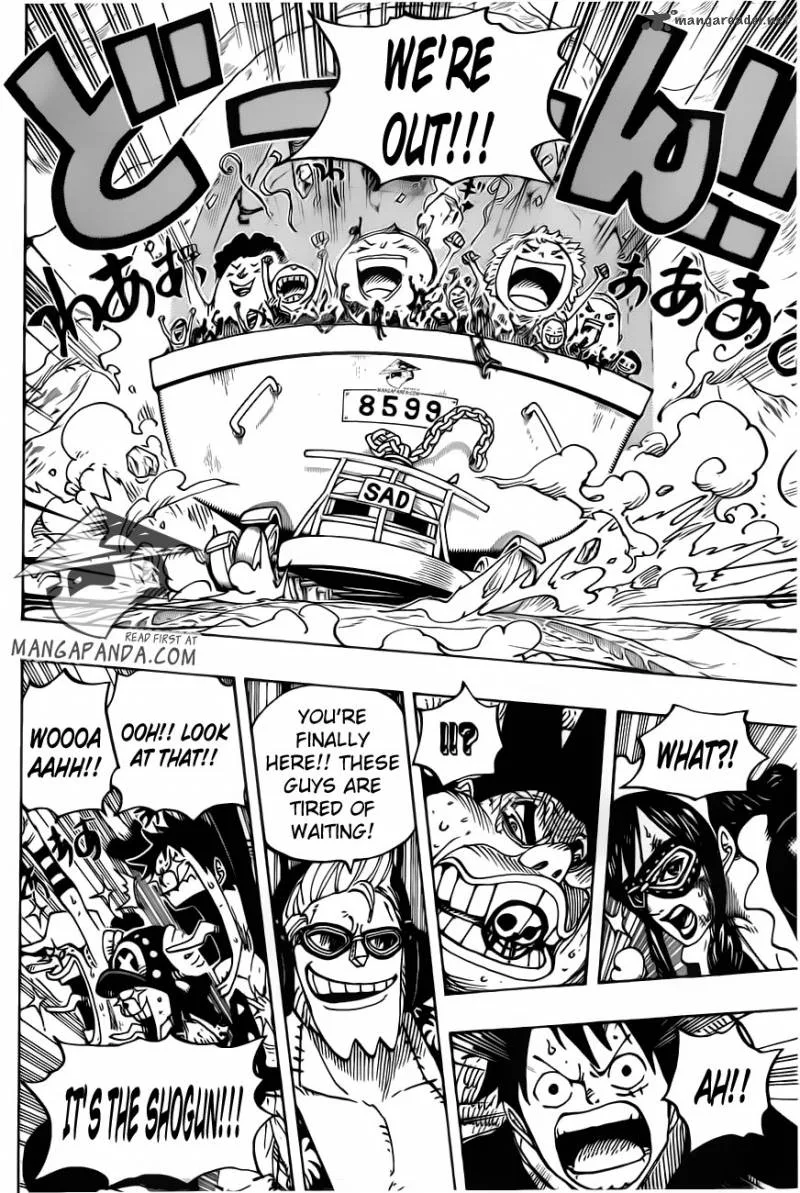 One Piece Chapter 695: Leave it to me!! – Page 9