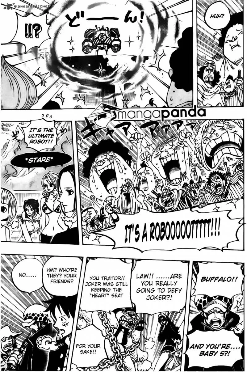 One Piece Chapter 695: Leave it to me!! – Page 10