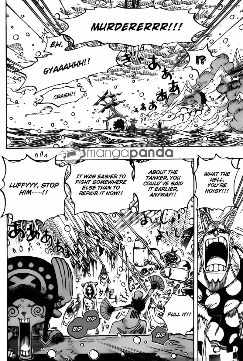 One Piece Chapter 696: Matching interests – Page 6