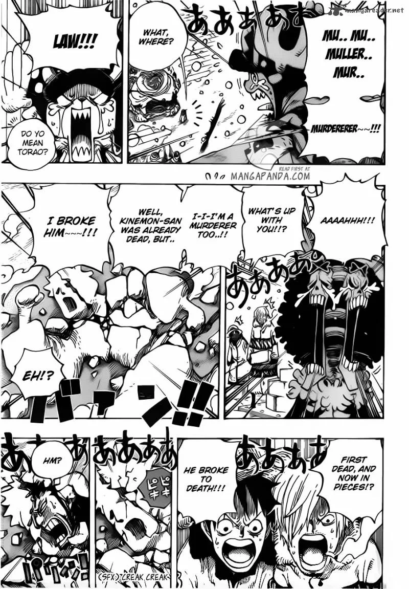 One Piece Chapter 696: Matching interests – Page 7