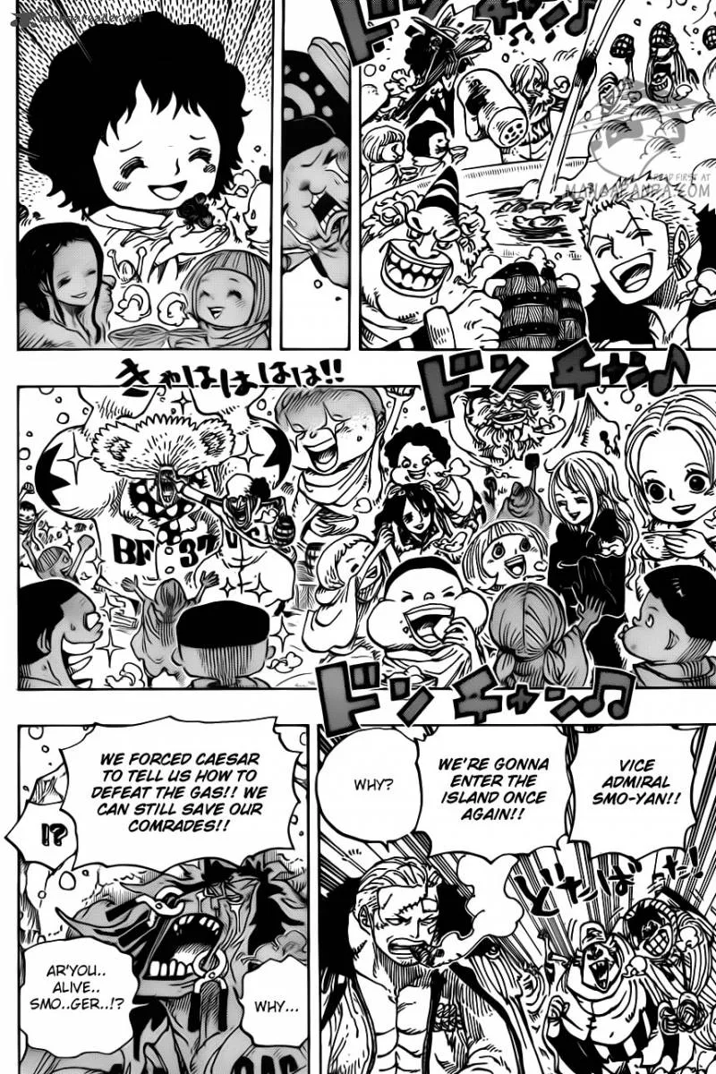 One Piece Chapter 696: Matching interests – Page 19