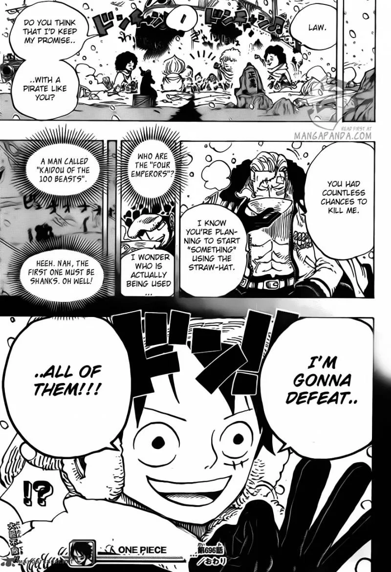 One Piece Chapter 696: Matching interests – Page 20