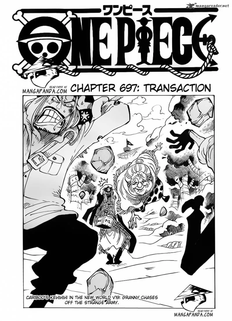 One Piece Chapter 697: Transaction – Page 3