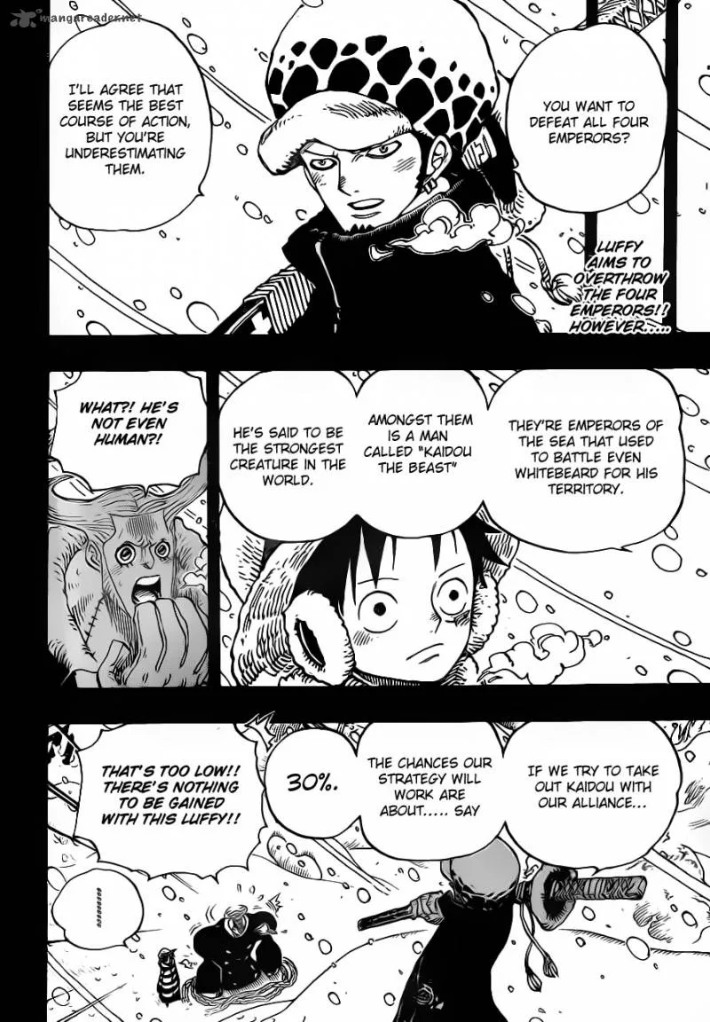 One Piece Chapter 697: Transaction – Page 4