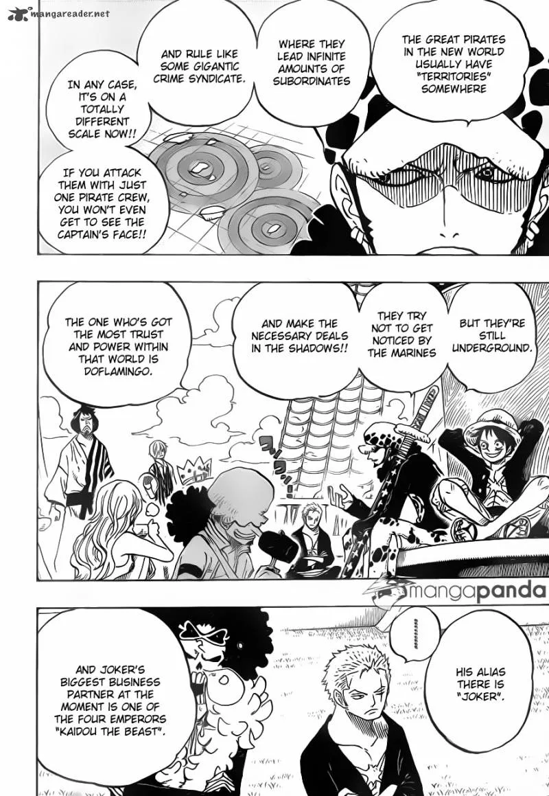 One Piece Chapter 698: Doflamingo Appears – Page 16