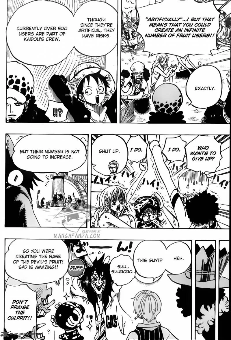 One Piece Chapter 698: Doflamingo Appears – Page 18