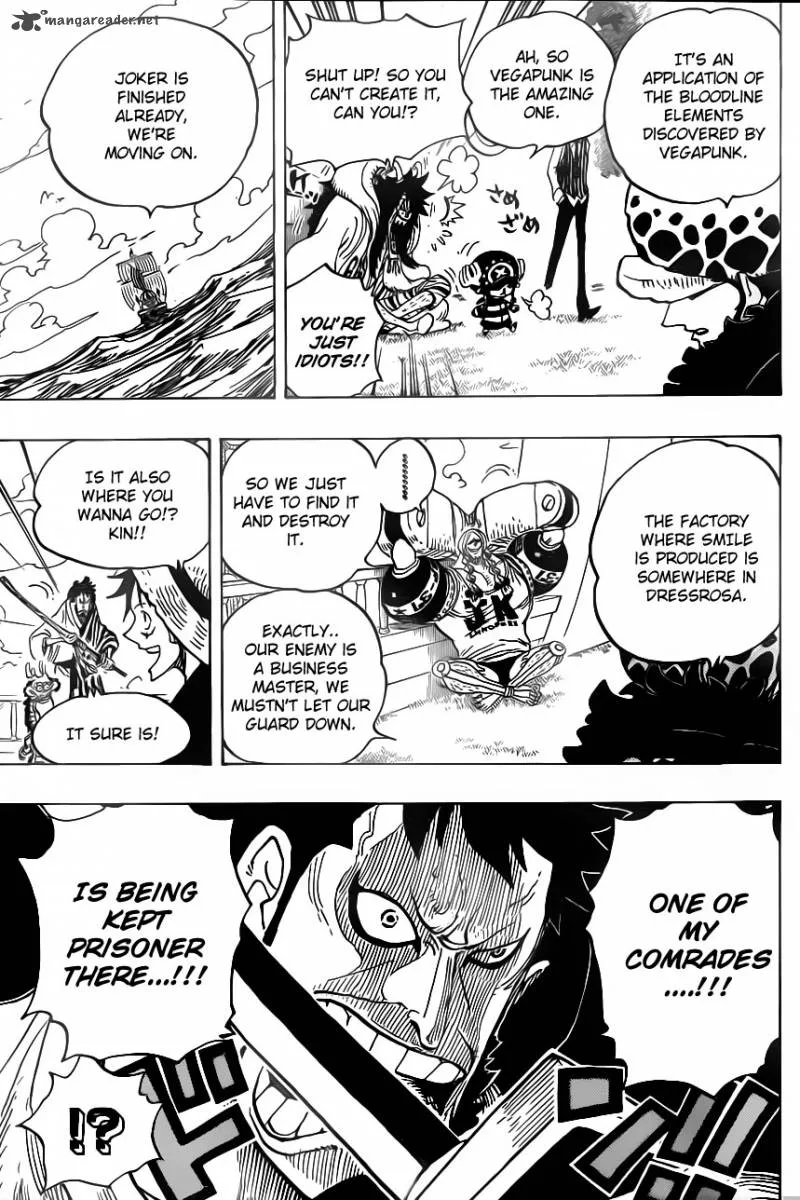 One Piece Chapter 698: Doflamingo Appears – Page 19