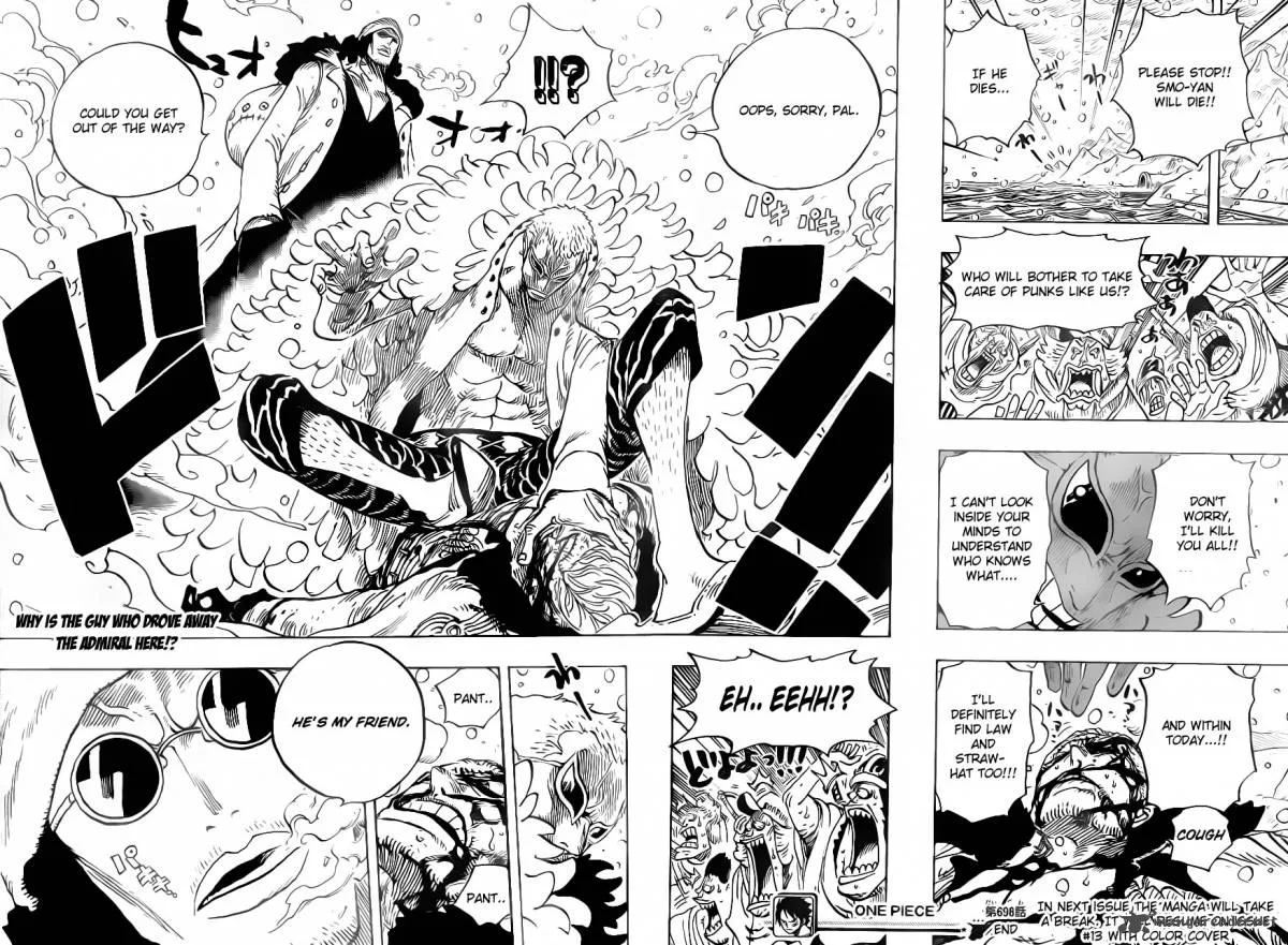One Piece Chapter 698: Doflamingo Appears – Page 20