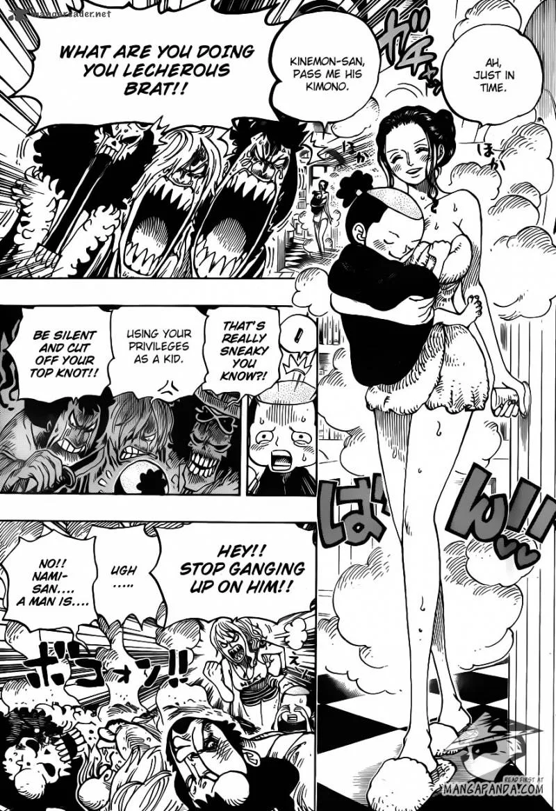 One Piece Chapter 699: Morning Paper – Page 13