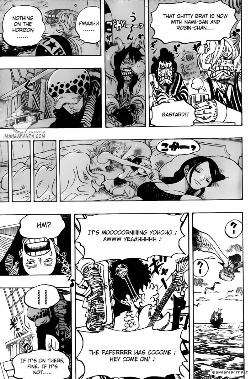 One Piece Chapter 699: Morning Paper – Page 15