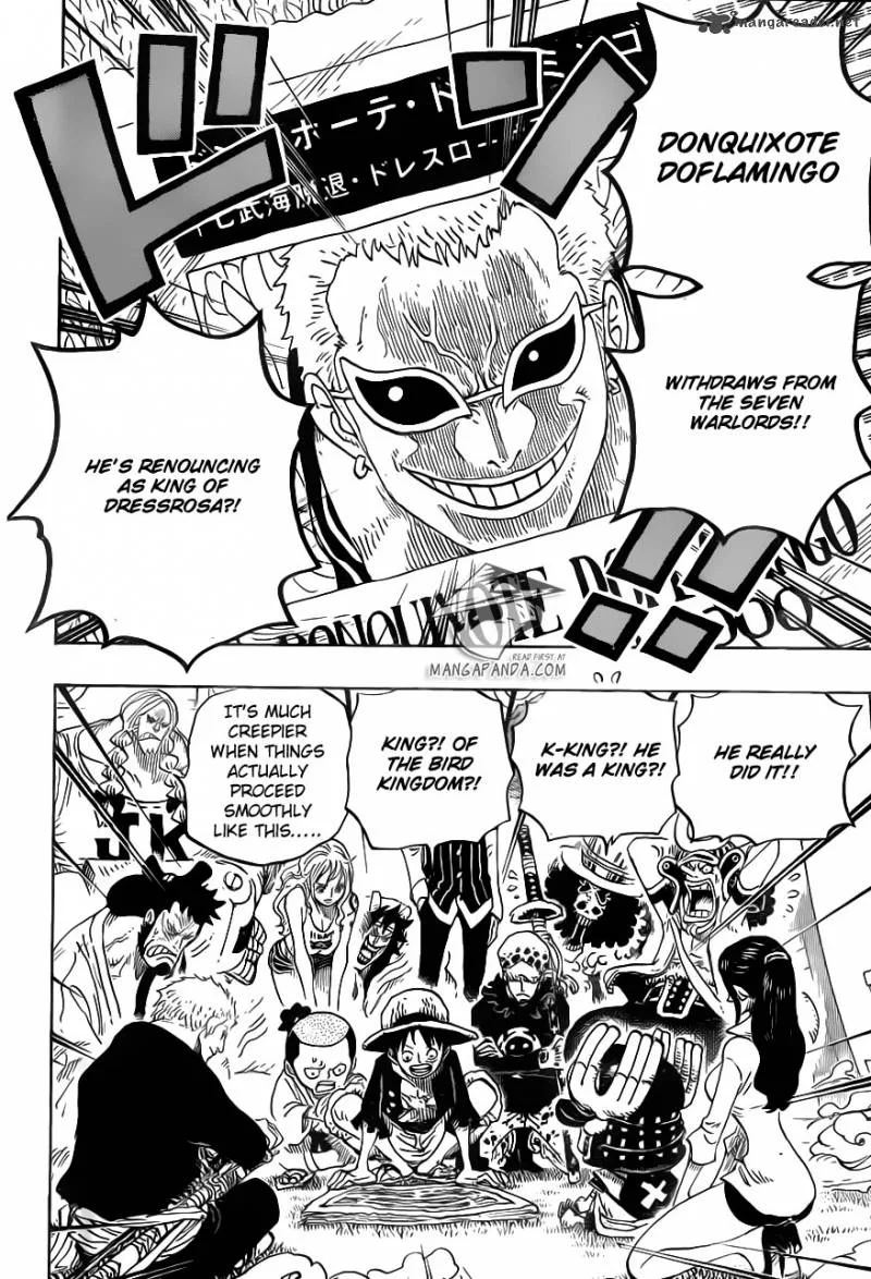 One Piece Chapter 699: Morning Paper – Page 16