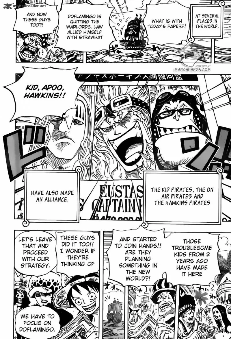 One Piece Chapter 699: Morning Paper – Page 18