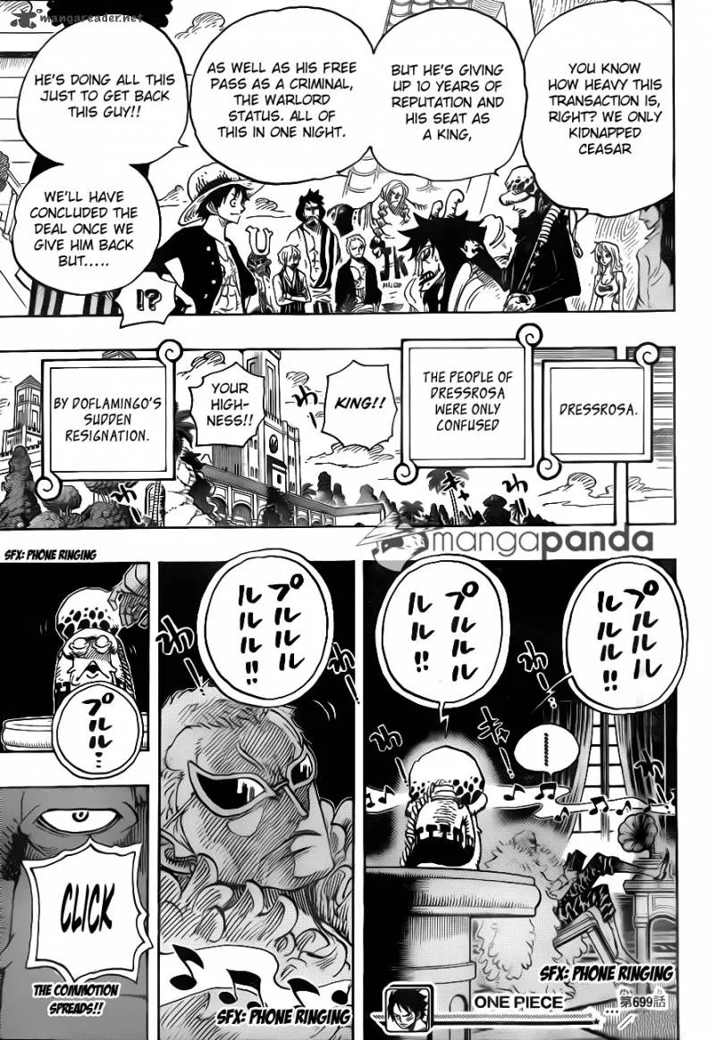One Piece Chapter 699: Morning Paper – Page 19