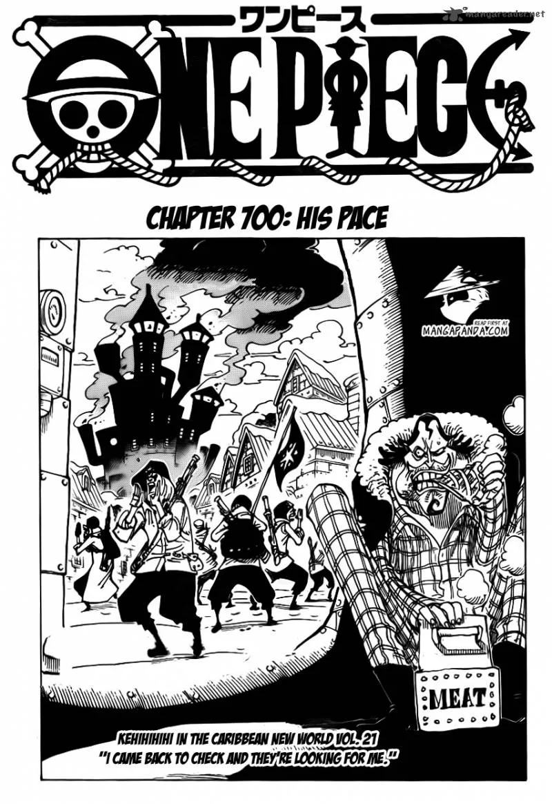 One Piece Chapter 700: His Pace – Page 4
