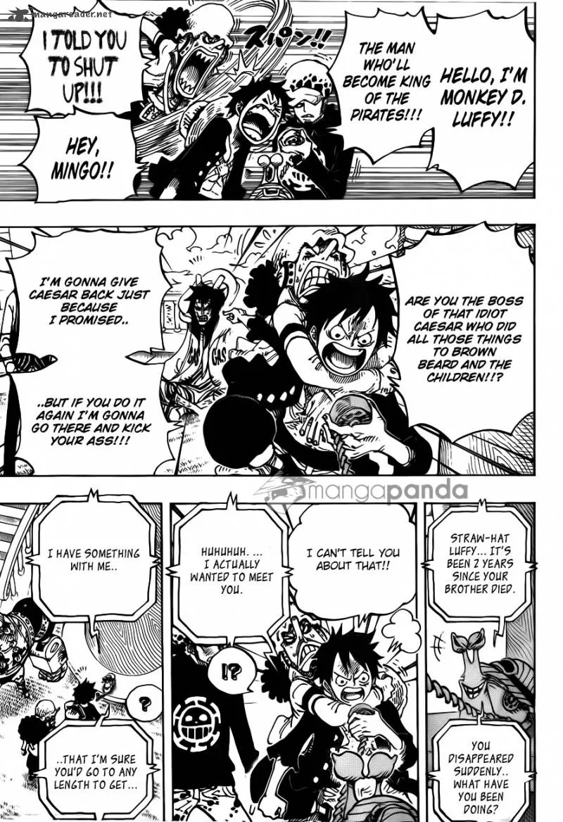 One Piece Chapter 700: His Pace – Page 8