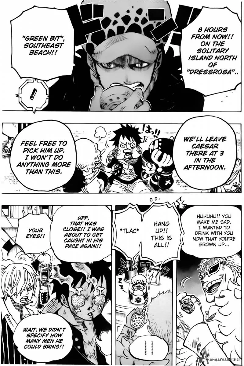 One Piece Chapter 700: His Pace – Page 10