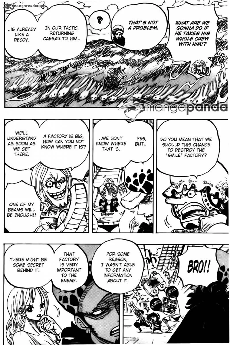 One Piece Chapter 700: His Pace – Page 11