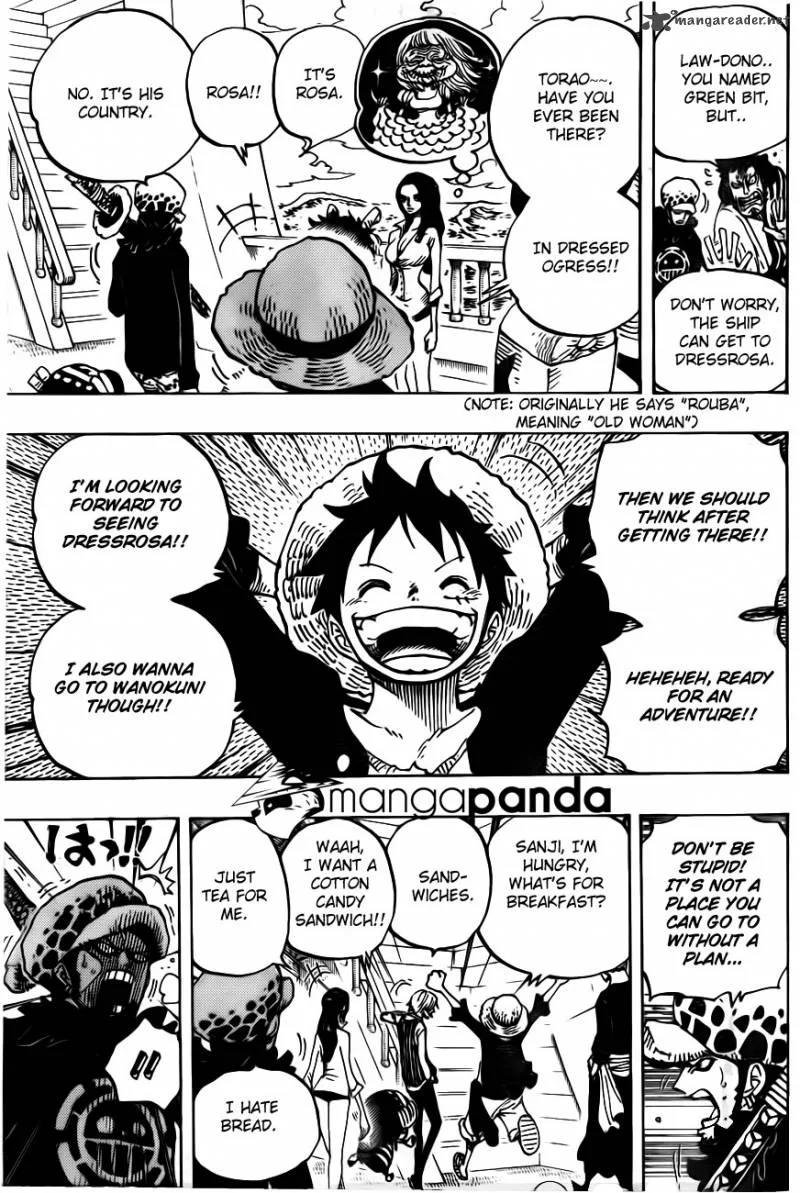 One Piece Chapter 700: His Pace – Page 12