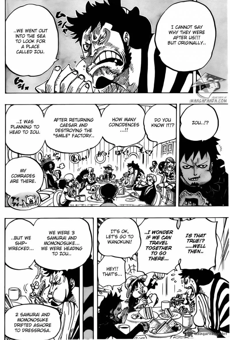 One Piece Chapter 700: His Pace – Page 13
