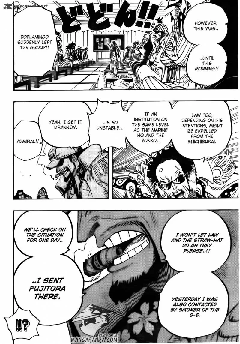 One Piece Chapter 700: His Pace – Page 17