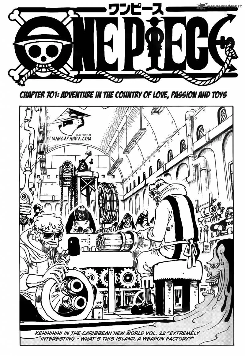 One Piece Chapter 701: Adventure in the country of love, passion and toys – Page 3