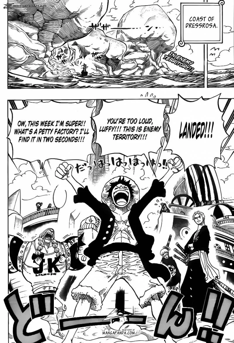 One Piece Chapter 701: Adventure in the country of love, passion and toys – Page 4