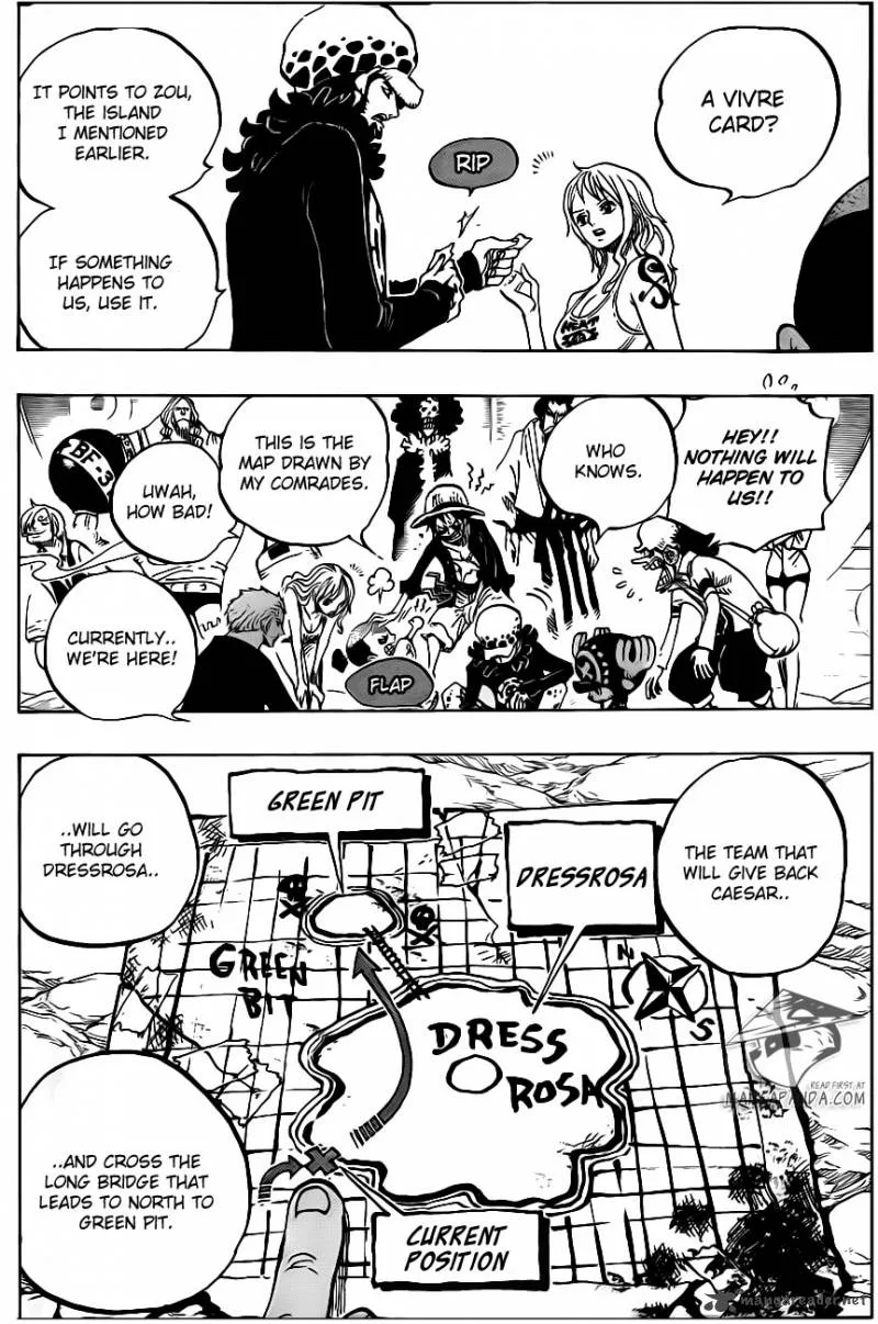 One Piece Chapter 701: Adventure in the country of love, passion and toys – Page 8