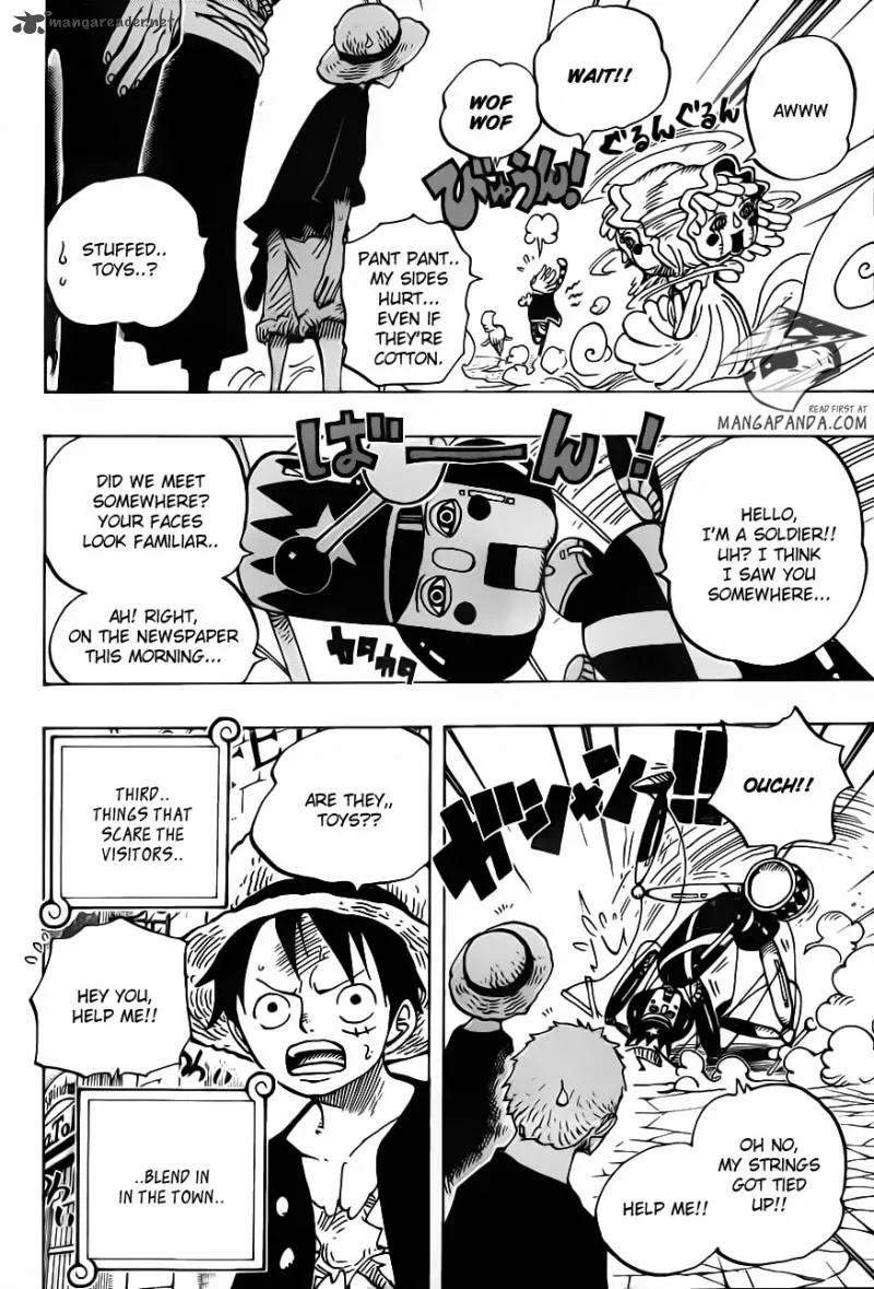 One Piece Chapter 701: Adventure in the country of love, passion and toys – Page 12