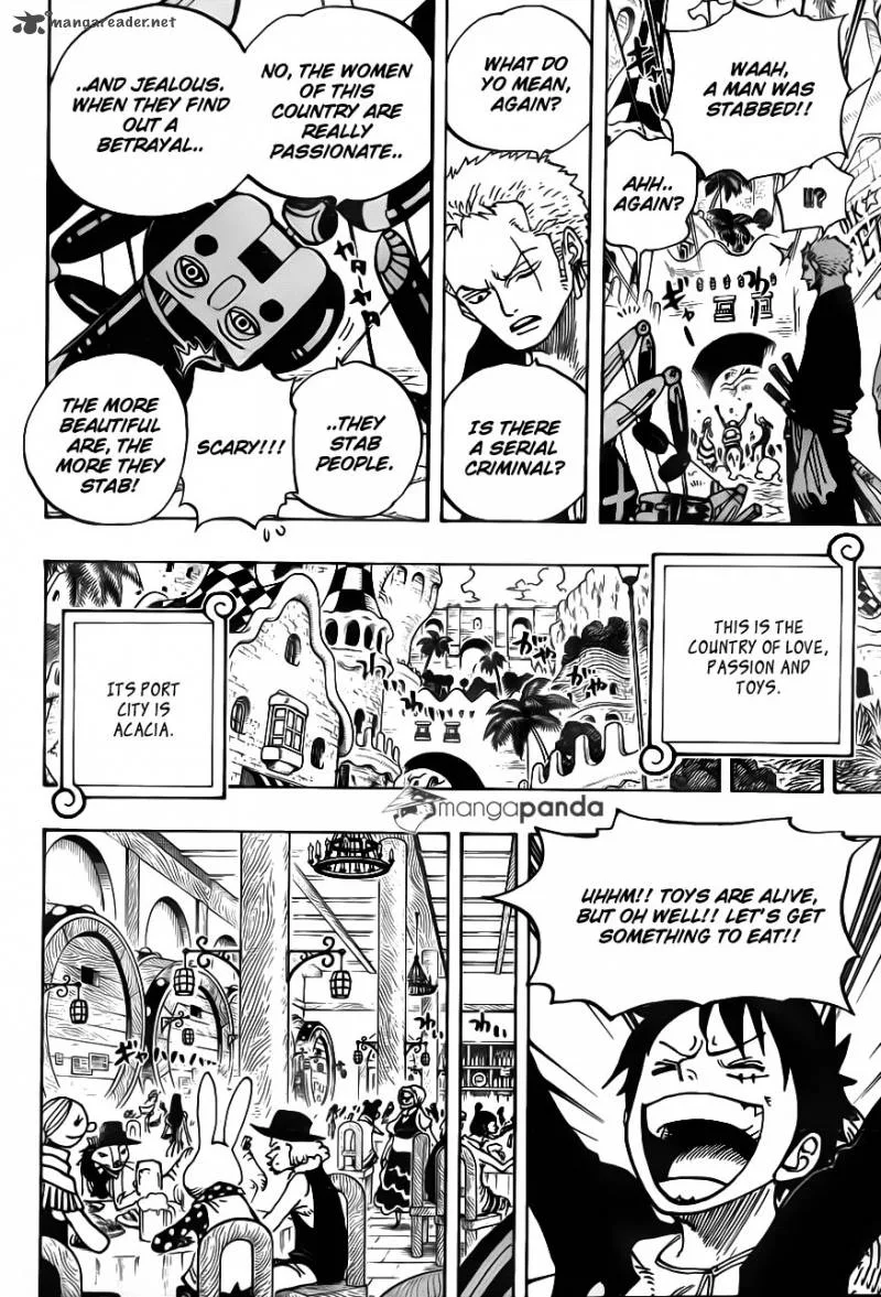 One Piece Chapter 701: Adventure in the country of love, passion and toys – Page 14