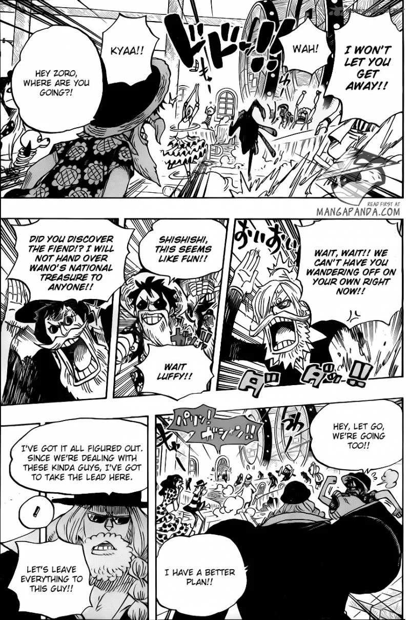 One Piece Chapter 702: The Corrida Colloseum – Page 9