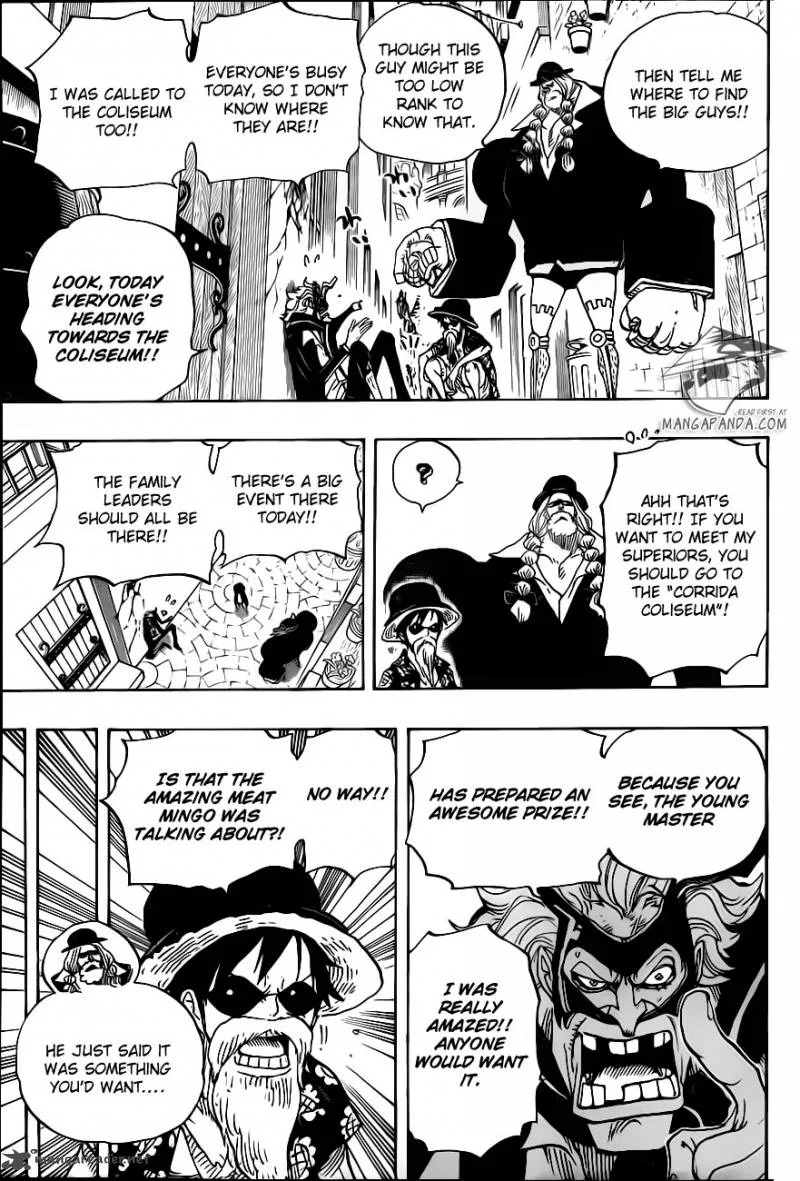 One Piece Chapter 702: The Corrida Colloseum – Page 11