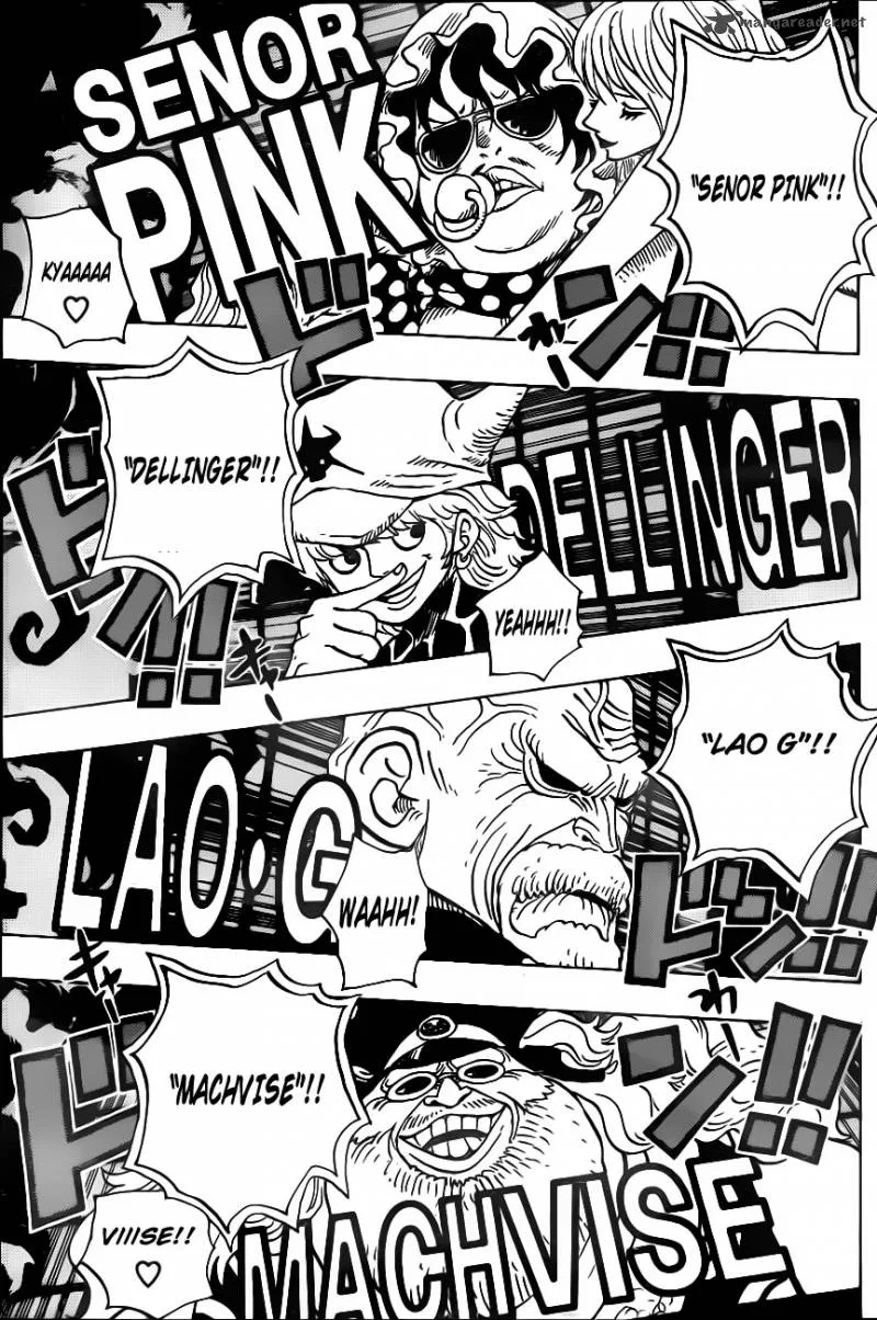 One Piece Chapter 702: The Corrida Colloseum – Page 15