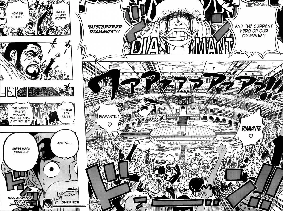One Piece Chapter 702: The Corrida Colloseum – Page 16