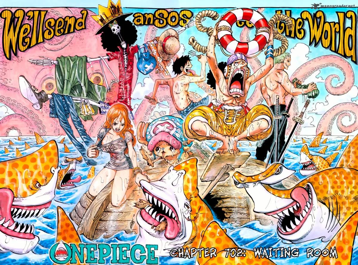 One Piece Chapter 703: Waiting Room – Page 4
