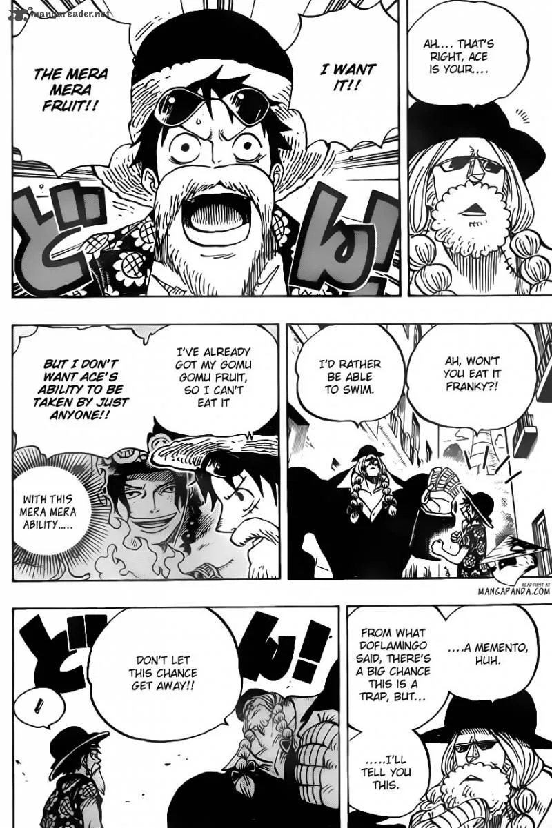 One Piece Chapter 703: Waiting Room – Page 6