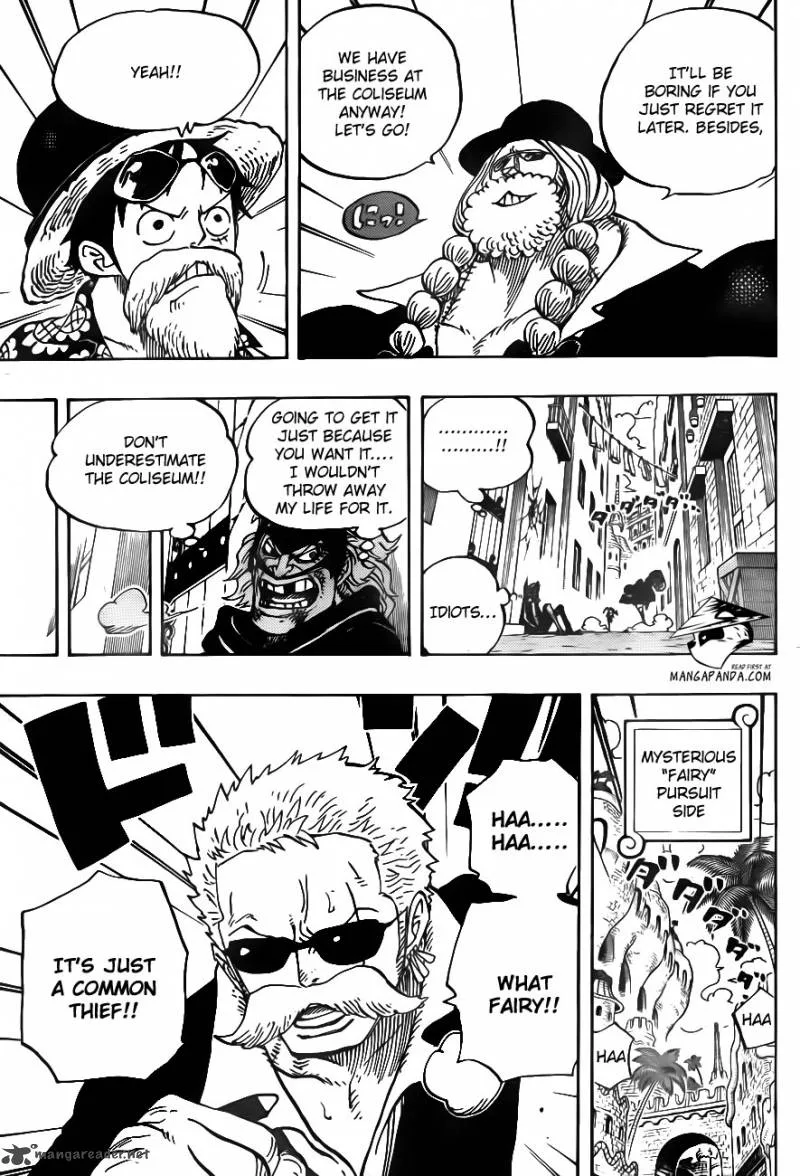 One Piece Chapter 703: Waiting Room – Page 7