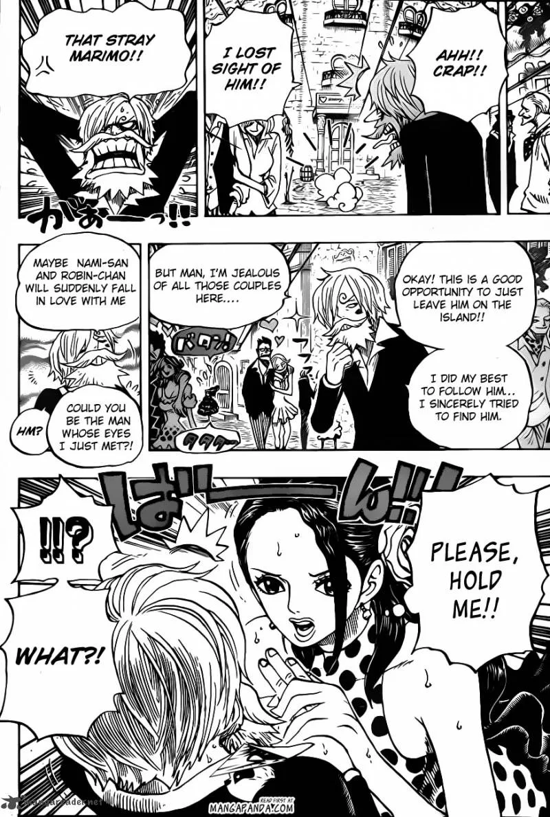 One Piece Chapter 703: Waiting Room – Page 10
