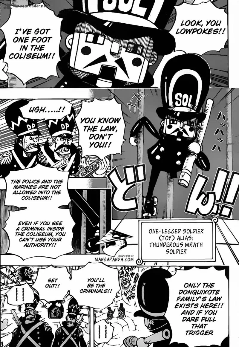 One Piece Chapter 703: Waiting Room – Page 15