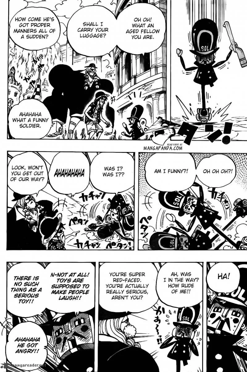 One Piece Chapter 703: Waiting Room – Page 16